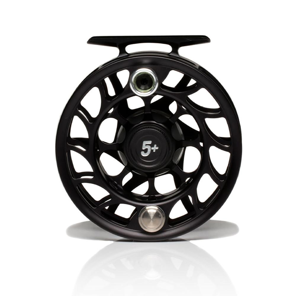 Hatch Iconic Fly Reel – 5 Plus in Black Silver